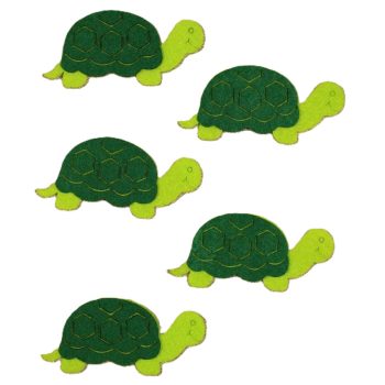 Filcfigura - Teknősbéka