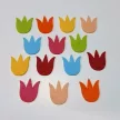 Filcfigura - Tulipánfej mini