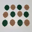 Filcfigura - Mini mogyoró (12db/cs)