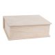 Fa könyv formájú doboz 24cm x 19cm x 9cm