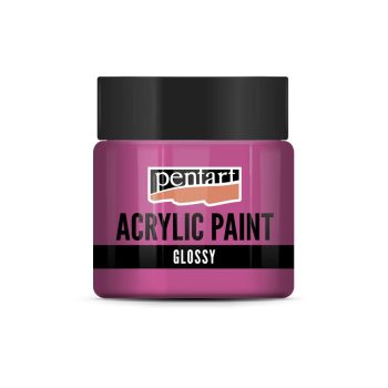 Fényes akrilfesték MAGENTA 50ml | Pentart