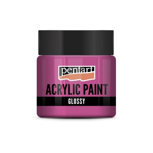 Fényes akrilfesték MAGENTA 50ml | Pentart