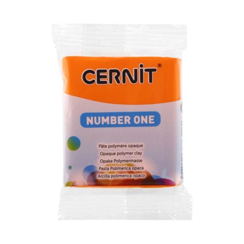 Cernit süthető gyurma N°1 56gr - narancs