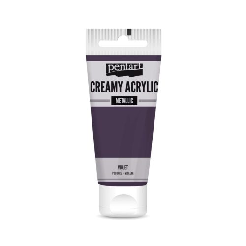 Pentart Krémes akrilfesték metál színekben 