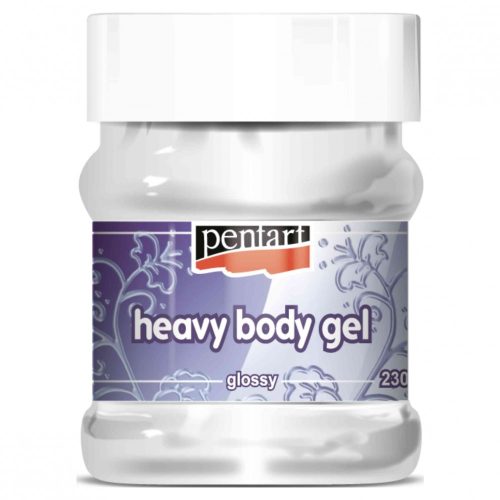 Heavy Body Gel fényes átlátszó 230ml Pentart