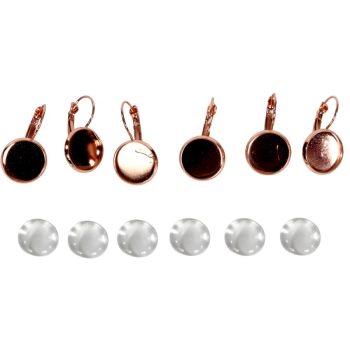 Fém fülbevaló alap