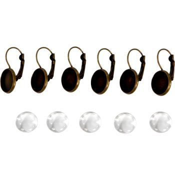 Fém fülbevaló alap