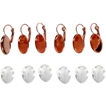 Fém fülbevaló alap