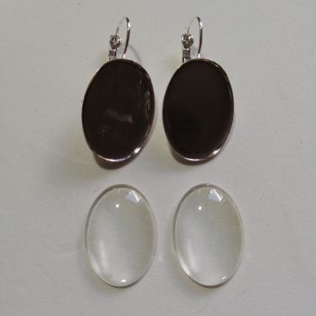 Fém fülbevaló alap