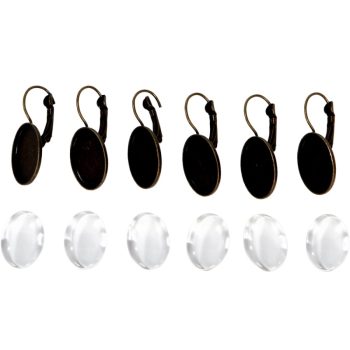 Fém fülbevaló alap