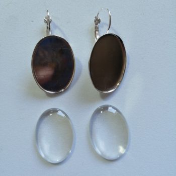 Fém fülbevaló alap