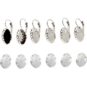 Fém fülbevaló alap