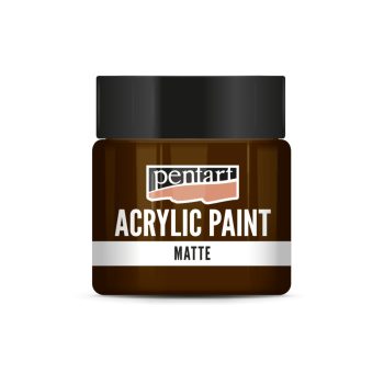 Matt akrilfesték - VÖRÖSBARNA 50ml | Pentart