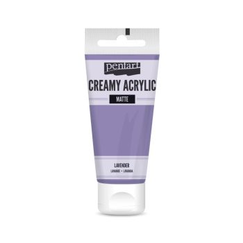 Krémes akrilfesték matt -  LEVENDULA 60ml | Pentart 