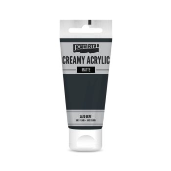 Krémes akrilfesték matt -  FEKETE 60ml | Pentart 