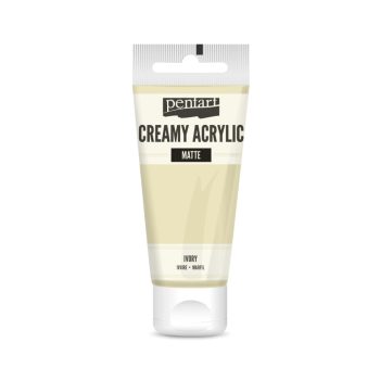 Krémes akrilfesték matt -  ELEFÁNTCSONT 60ml | Pentart 
