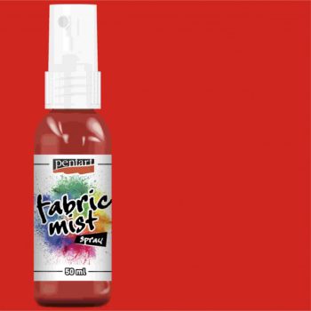 Textilfesték spray  - PIROS 50ml | Pentart 