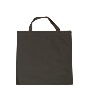 Lenvászon bevásárló szatyor 38cm x 42cm fekete