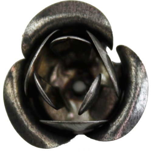 Fém díszítőelem rózsa 2cm