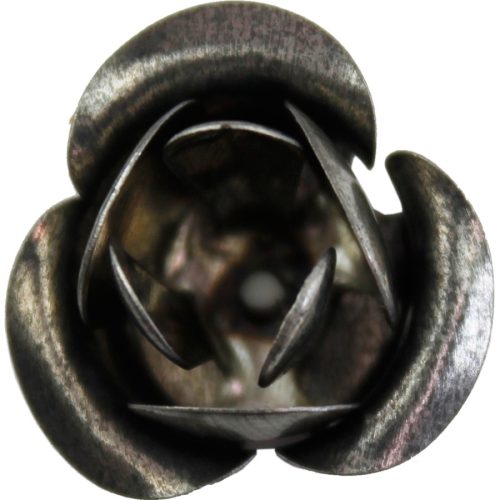 Fém díszítőelem rózsa 1,5cm 10db/cs.