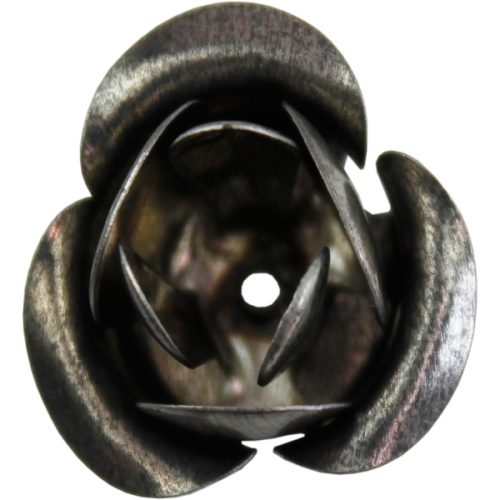 Fém díszítőelem rózsa 0,7cm 10db/cs.