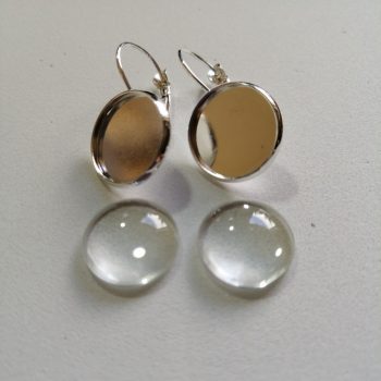 Fém fülbevaló alap