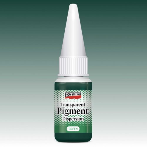 Transzparens színező diszperzió / Átlátszó színező 20ml zöld | Pentart 