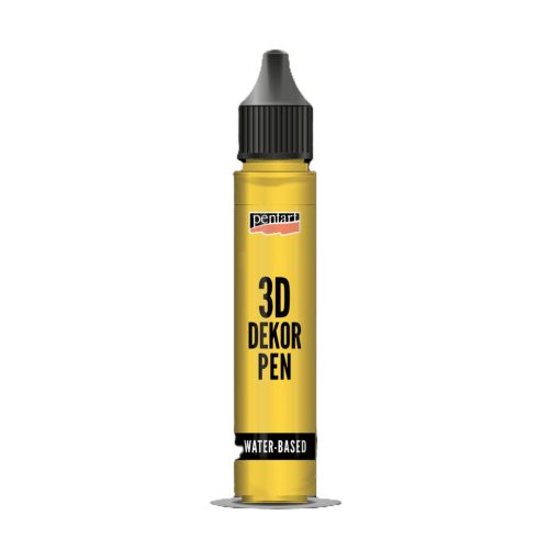3D dekortoll átlátszó 30 ml citrinsárga