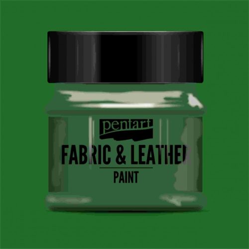 Textil és bőrfesték 50ml - zöld | Pentart 