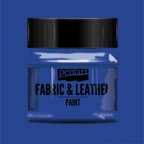 Textil és bőrfesték - kék 50ml | Pentart 
