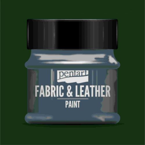 Textil és bőrfesték - méregzöld 50ml | Pentart 