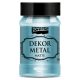 Dekor Metál matt festék  TÜRKIZ 100ml | Pentart