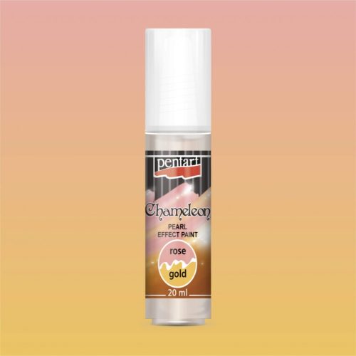 Pentart akrilfesték chameleon gyöngyház rózsa-arany 20ml
