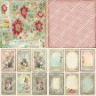 Stamperia mini scrapbook album Alice