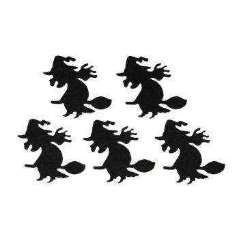 Filcfigura - Boszorkány közepes | 5 darabos csomag