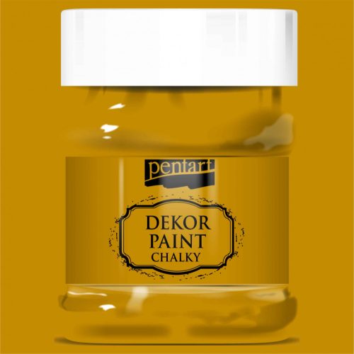 Dekor krétafesték MUSTÁRSÁRGA 230ml