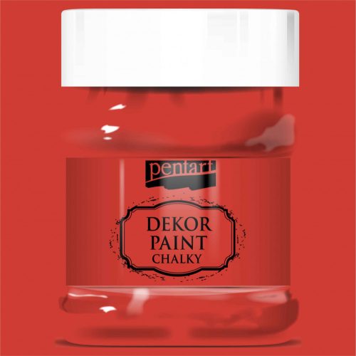 Dekor krétafesték PIROS 230ml