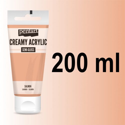 Krémes akrilfesték selyemfényű - BARACK 200ml