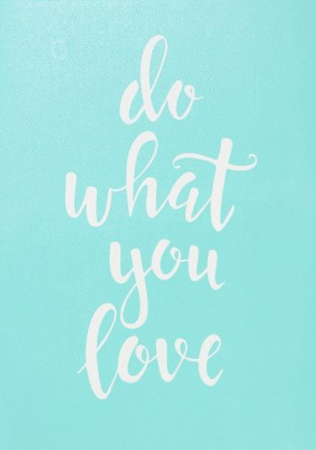 Szita-stencil 147 x 210mm - do what you love