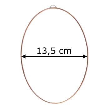 Fóliázott üveg ovális több méretben