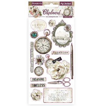 Chipboard - 15x30 cm - Útinapló