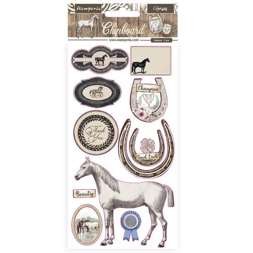 Chipboard 15x30 cm - Romantika Lovak