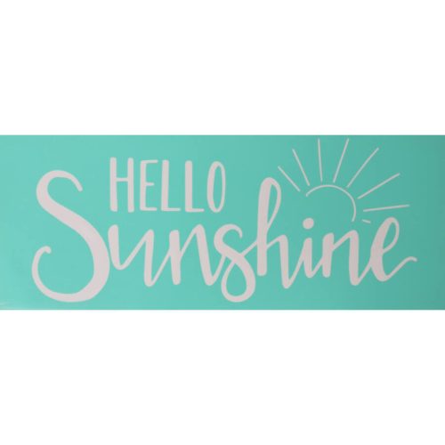 Szita-stencil 110 x 275mm - Hello Sunshine