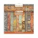 Scrapbook tömb 10 lap cm 30,5x30,5 (12"x12") Maxi háttér válogatás - Szavanna