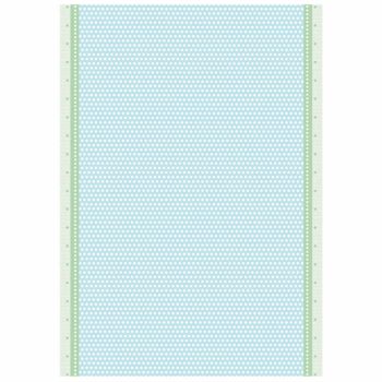 Stamperia rizspapír A/4 - Daydream - Kék textúra