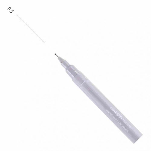 UNI PIN rajzmarker világosszürke 0,5 mm
