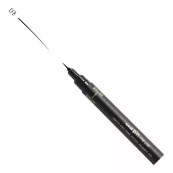 UNI PIN ecset rajzmarker fekete extra vékony