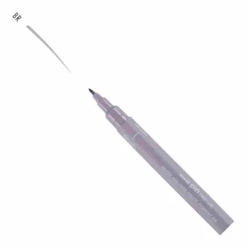 UNI PIN ecset rajzmarker világosszürke