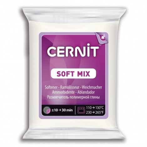 Cernit Soft Mix süthető gyurma lágyító 56gr
