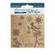 Decorative chips 14x14 cm - Sweet winter ice skater